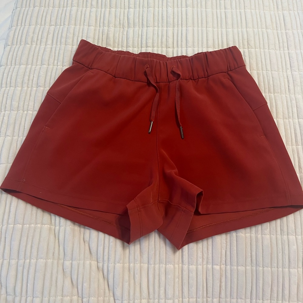 lululemon on the fly shorts! Size 4